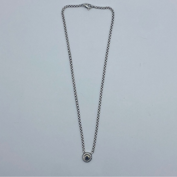 David Yurman Cookie Collection Onyx Necklace - Picture 6 of 8